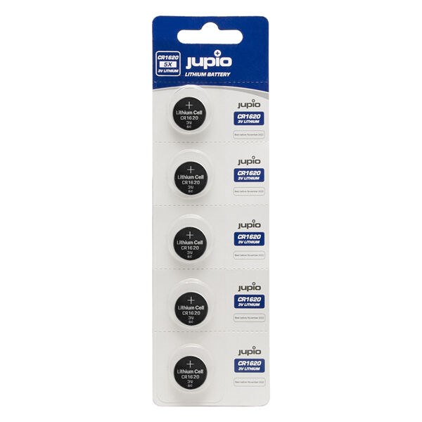 Jupio CR1620 3V Lithium Batteri 5-pack