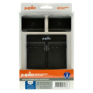 Jupio DMW-BLF19E 1860mAh 2-pack + USB Dual Charger