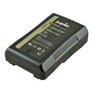 Jupio V-Mount Batteri 14,4V 6600mAh, 95Wh, D-Tap, 5V USB 2.1A,DC utgång