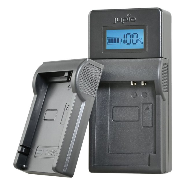 Jupio USB Brand Charger JVC/Samsung/Sony 7,2V-8,4V batteries