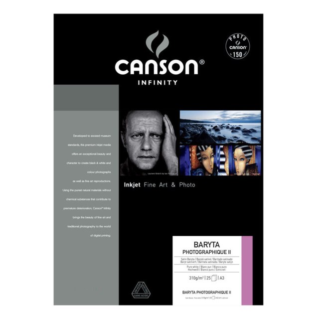 Canson Baryta Photographique II A3 310G 25blad