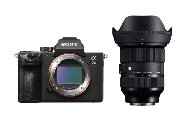 Sony A7 III kamerahus +24-70mm f/2,8 DG DN Art