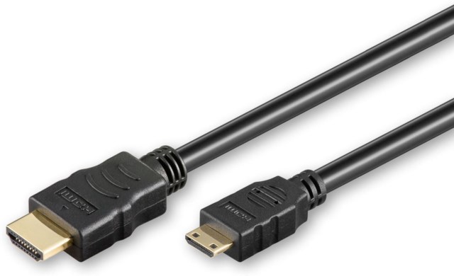 MicroConnect HDMI A 2.0 Male - C Mini Male 5m