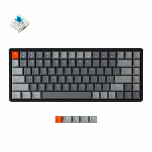 Keychron K2v2 RGB Aluminium Blue Switch Nordic