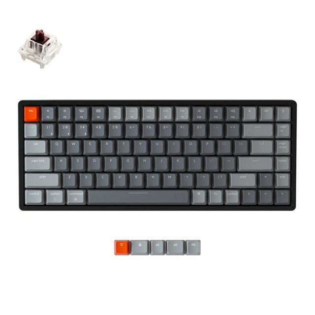 Keychron K2v2 RGB Aluminium Brown Switch Nordic