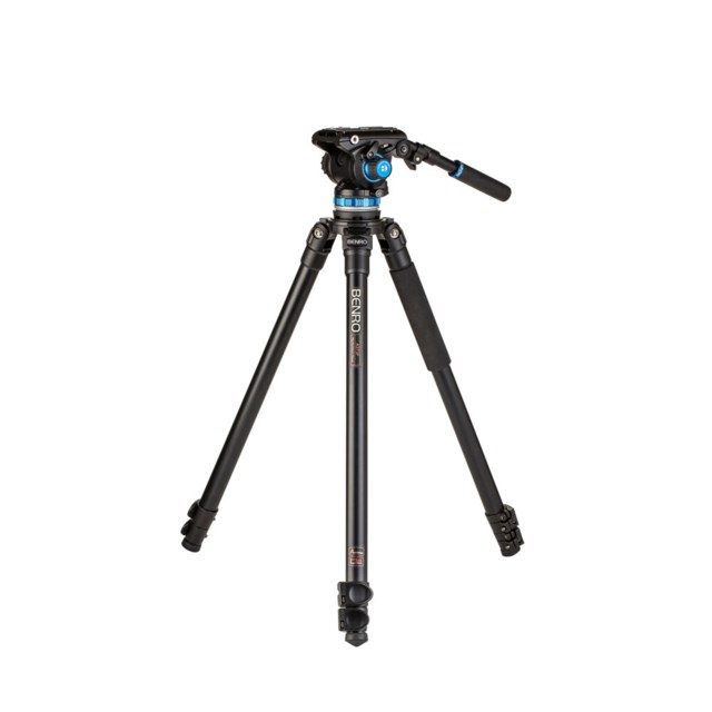 Benro Videostativkit A373F Alu med S6PRO 75mm Halfball