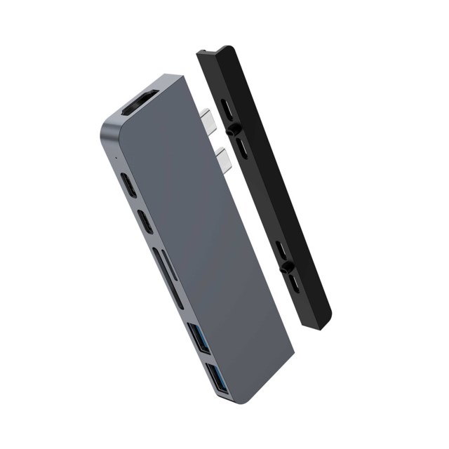 Hyper HyperDrive DUO Hub 7 i 2 - Space Gray