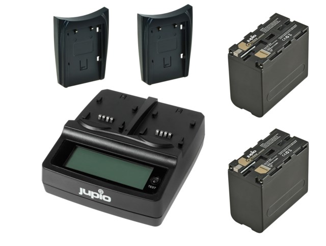 Jupio Dual charger 2 x NP-F970 Proline