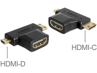 DELOCK HDMI hona - mini & micro HDMI adapter