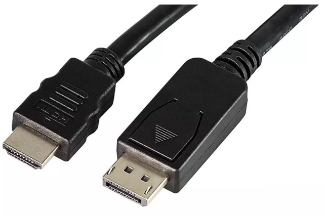 LogiLink HDMI A - Displayport 2m svart