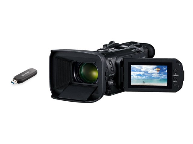 Canon HF G60 + Elgato Cam Link 4K