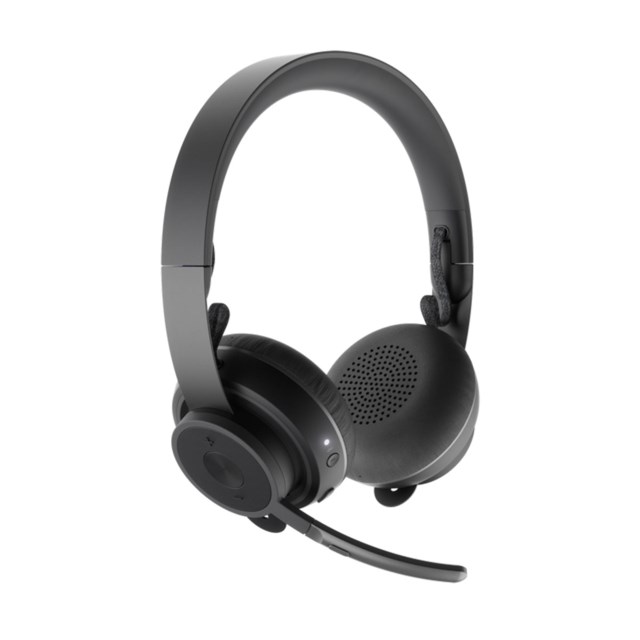 Logitech Zone Wireless Headset Blåtand - svart