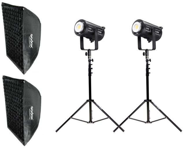 Godox LED-Belysning SL-150W II Dagsljuspaket Dubbel