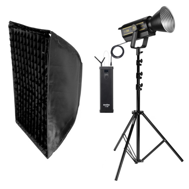 Godox LED-Belysning VL300 Dagsljuspaket