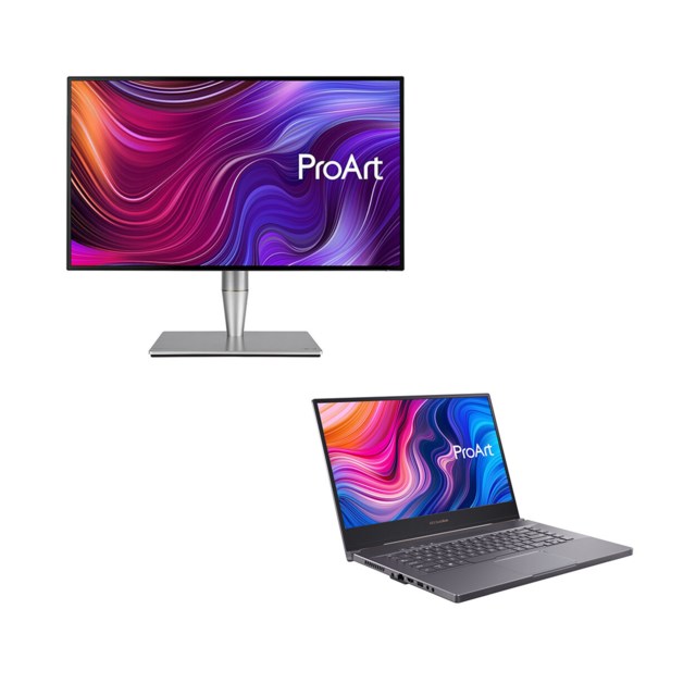 Asus ProArt Laptop Photo Editing & Design kit - StudioBook 15 + PA27AC