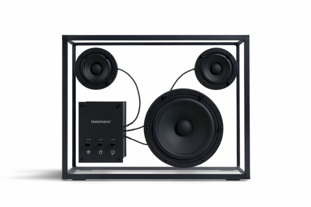 Transparent Transparent Speaker - Black