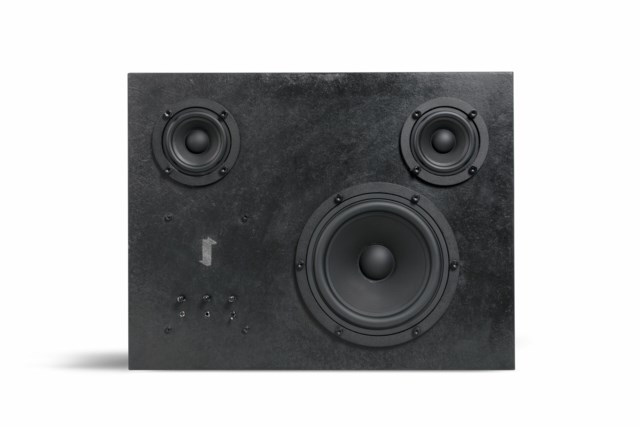 Transparent Steel Speaker- Black