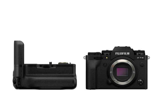 Fujifilm X-T4 kamerahus svart + VG-XT4 Batterigrepp