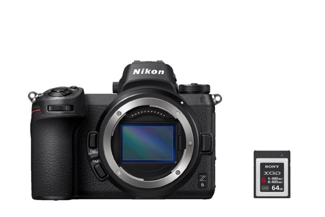 Nikon Z6 Kamerahus + XQD Secure Digital 64GB High Speed
