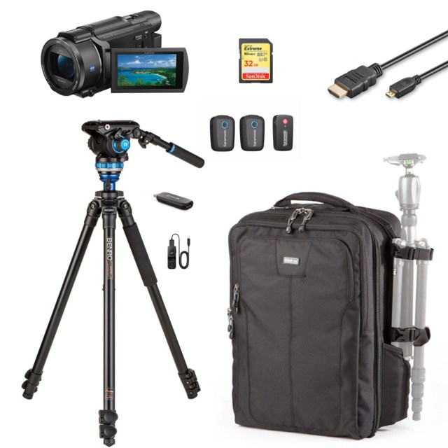 Scandinavian Photo Streamingkit Sony FDR-AX53 + Elgato Cam Link 4K