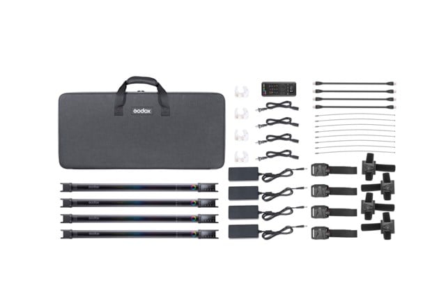 Godox LED-Belysning TL60 4 Kit RGB Tube Light