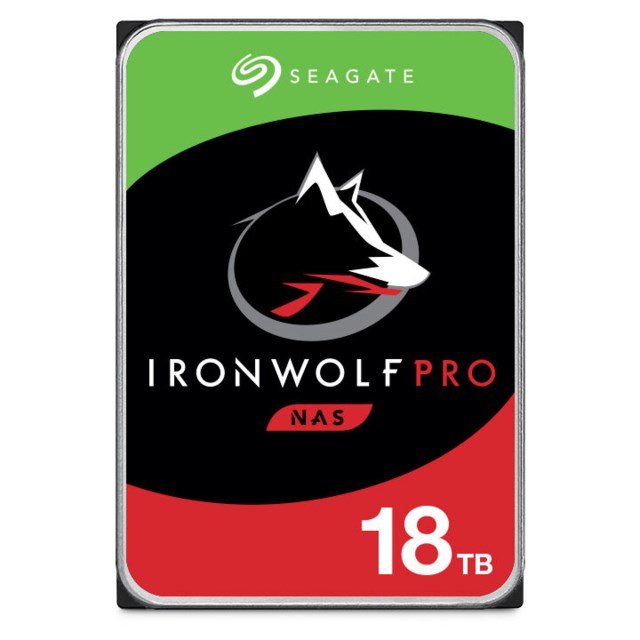 Seagate IronWolf Pro 18TB 7200rpm 3,5" intern HDD NAS