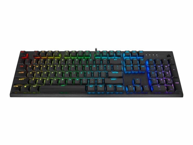 Corsair K60 RGB Pro keyboard Low profile Nordic