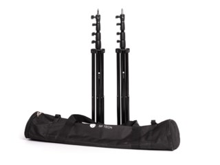 SP TECH 2 x Lightstand LS-AC2470 + Bag LB1