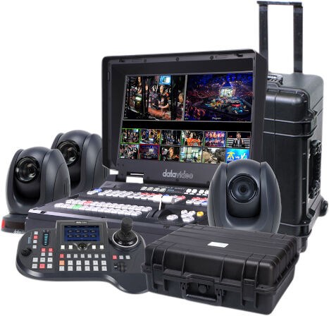 DataVideo BDL-1603 med HS-3200 och PTC-140
