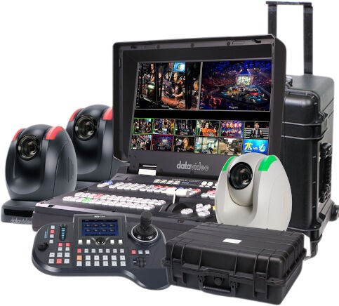 DataVideo BDL-1604 med HS-3200 och PTC-150