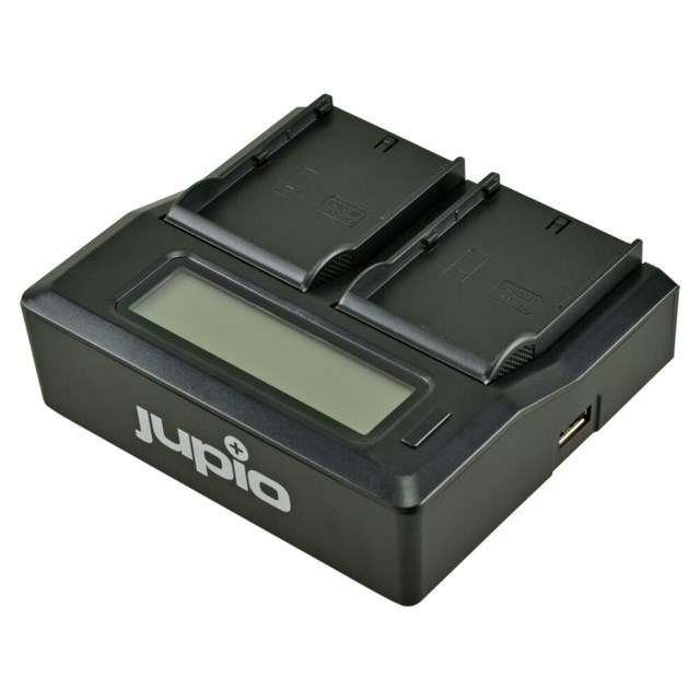 Jupio Duo Charger för JVC SSL-JVC50 / SSL-JVC75