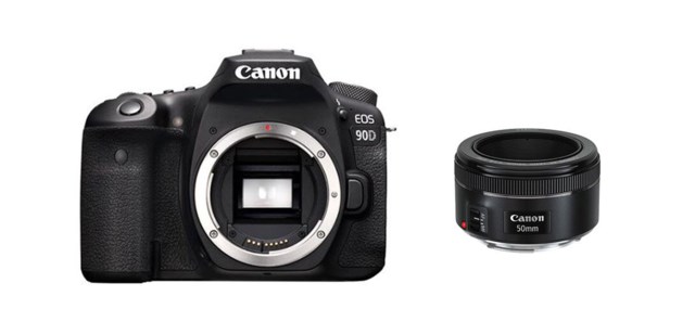 Canon EOS 90D + EF 50mm F/1,8