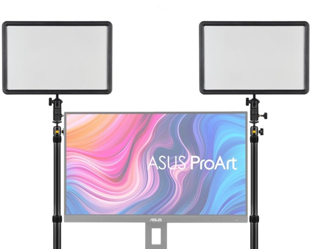 Godox LEDP260C 2X Office streaming kit