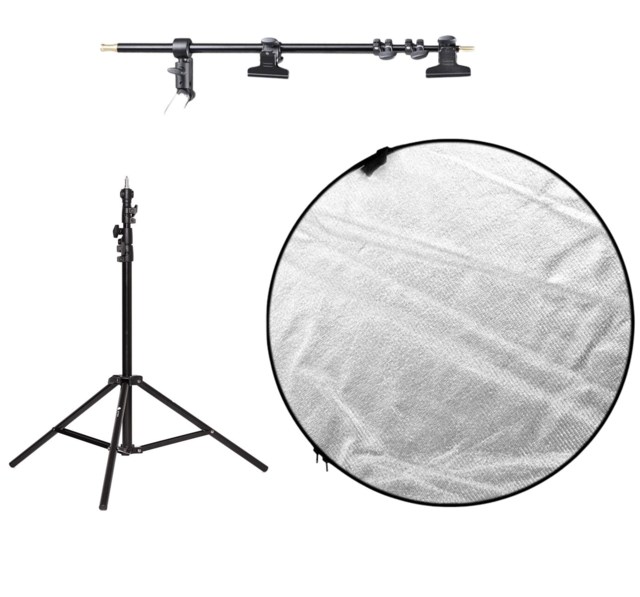 Godox Reflexskärmskit 80cm, hållare + stativ