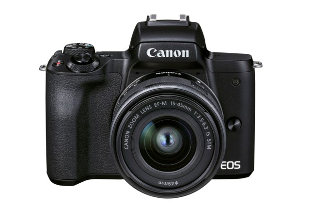 Canon EOS M50 Mark II svart + EF-M 15-45mm f/3,5-6,3 IS STM
