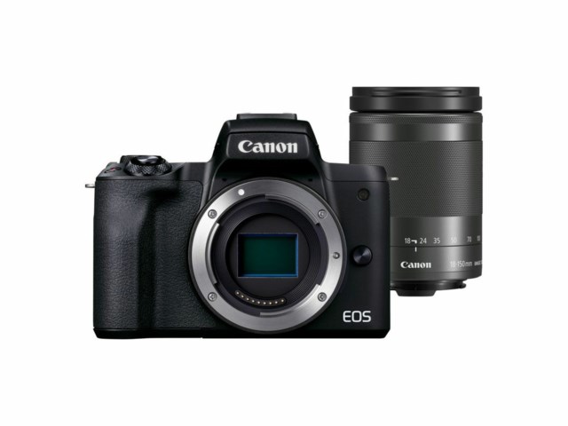 Canon EOS M50 Mark II svart + EF-M 18-150mm f/3,5-6,3 IS STM