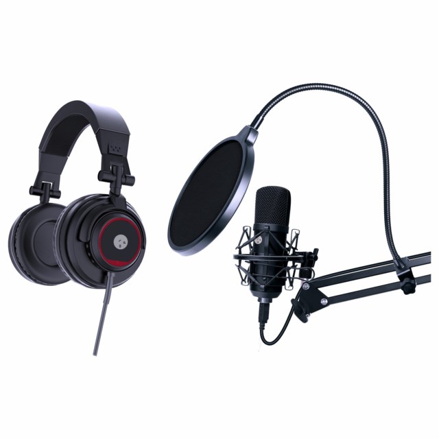 SP TECH Podcast Microphone Kit APM-2KIT