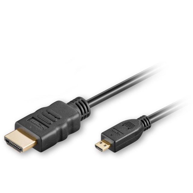 MicroConnect HDMI A - HDMI D Micro 4,5m Black 2.0A (använd)