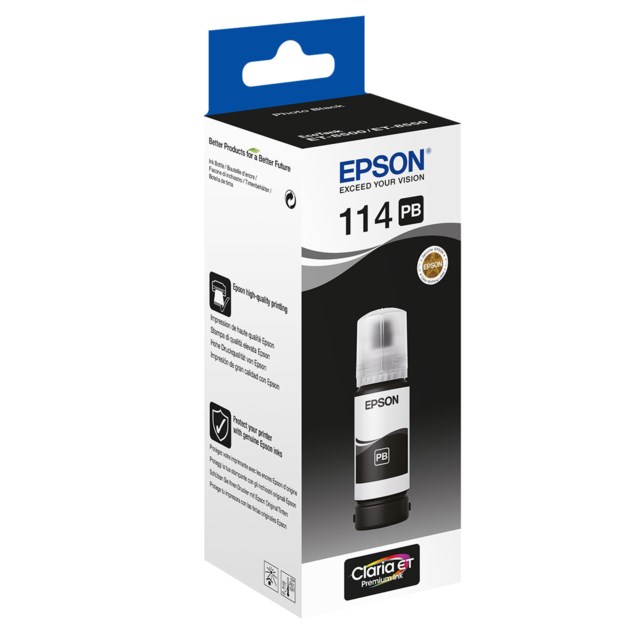Epson EcoTank 114 Pigment Black 70 ml for ET-8500
