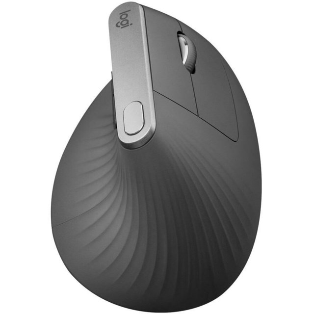 Logitech MX Vertical Wireless Mouse, Black