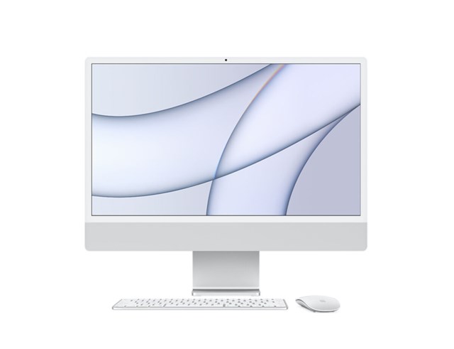 Apple iMac 24" 4.5K, M1, 8GB RAM, 512GB SSD,  8-core Graphics, Silver