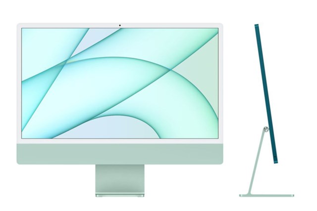 Apple iMac 24" 4.5K, M1, 8GB RAM, 512GB SSD, 8-core Graphics, Green