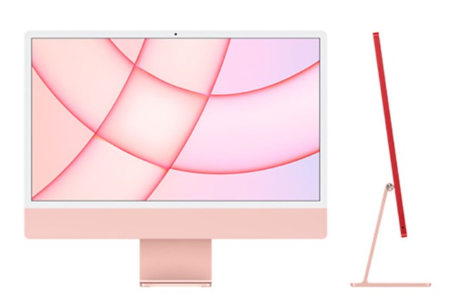Apple iMac 24" 4.5K, M1, 8GB RAM, 512GB SSD, 8-core Graphics, Pink