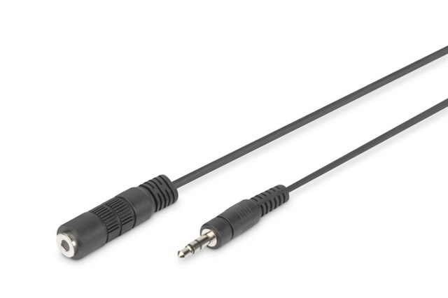 Digitus 3,5mm - 3,5mm TRS hona - hane 1,5m Ljudkabel