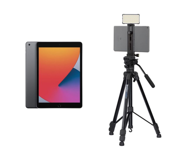 Apple iPad 10,2" 32GB Space Grey + vlog & streaming kit Medium