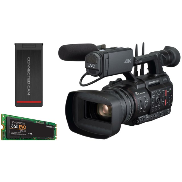 JVC GY-HC550E + 1TB SSD Bundle