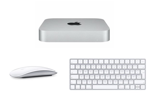 Apple Mac mini M1, 16GB RAM, 512GB SSD + Magic Keyboard & Magic Mouse 2, silver
