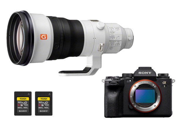 Sony A1 +FE 400mm f/2.8 GM OSS + 2st CFexpress Type A 160GB 800MB/s