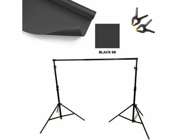Fomei Background Kit Black 1,35 X 11m