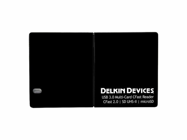 Delkin Minneskortsläsare CFast/SD/Micro UHS-II (USB 3.0)